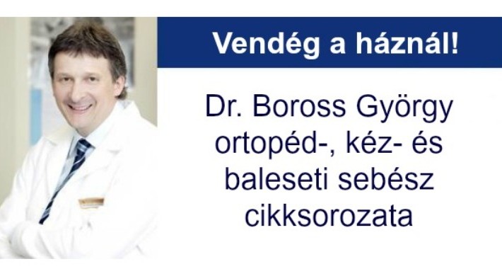 Dr. Boross György: Recseg-ropog és bütykös is – az öregujj ízületi kopásáról